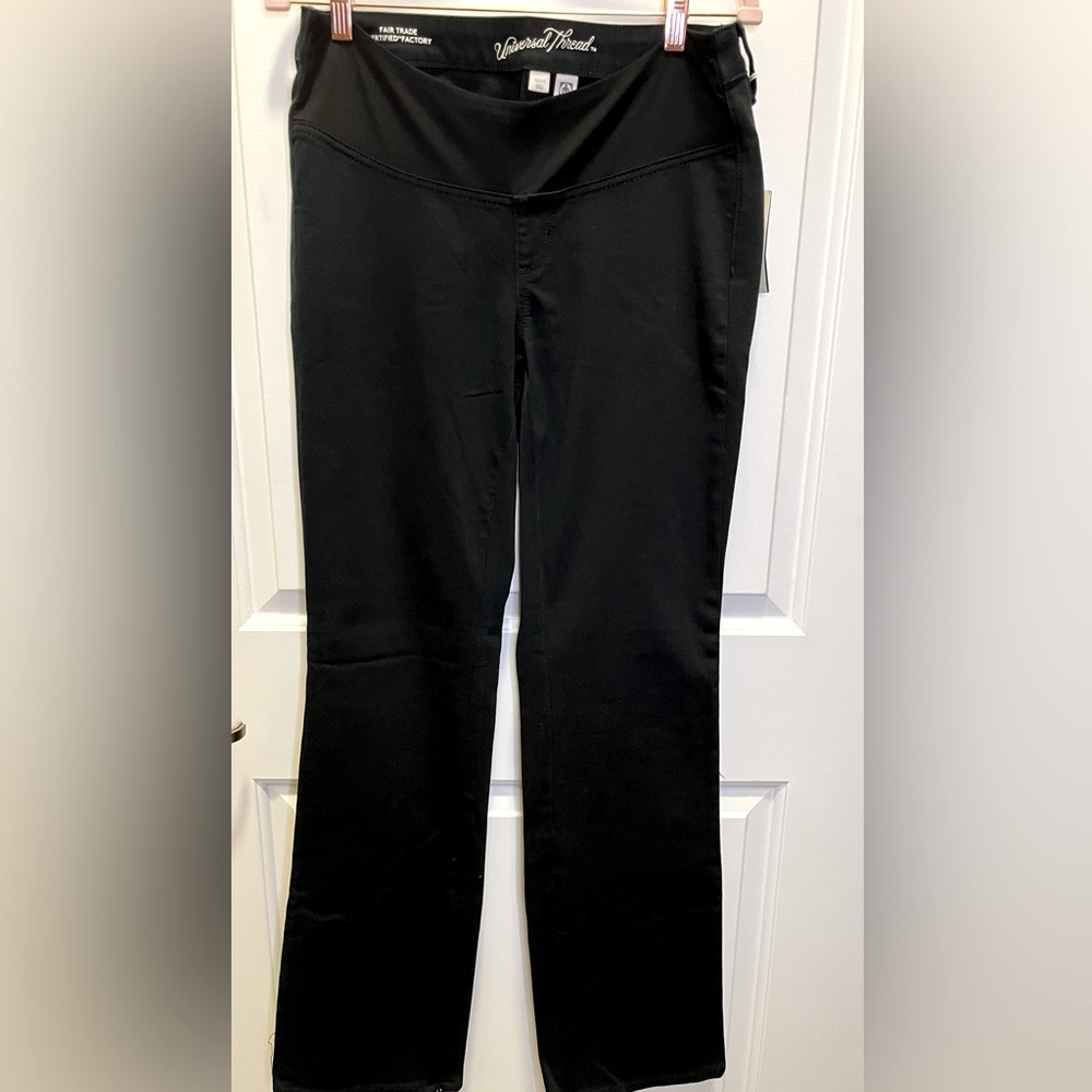 Universal Thread Stretch Black Pants. Size 12. BRAND NEW W/Tags